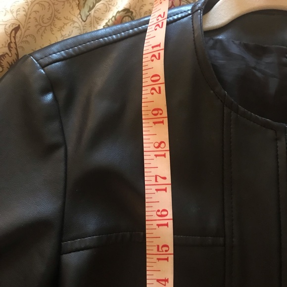 Tessuto SMALL faux leather jacket - Picture 7 of 11